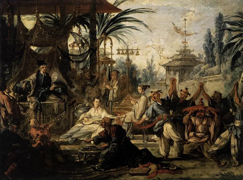Die chinesische Tanz - François Boucher