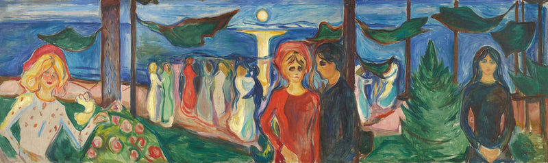 Der Tanz des Lebens - Edvard Munch