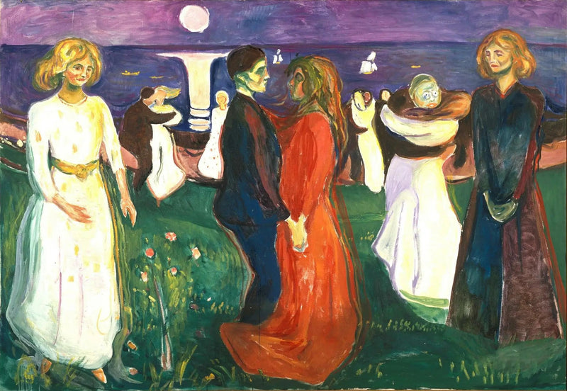 Der Tanz des Lebens - Edvard Munch