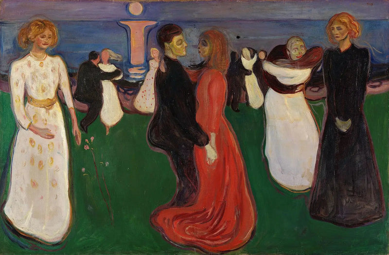 Der Tanz des Lebens - Edvard Munch