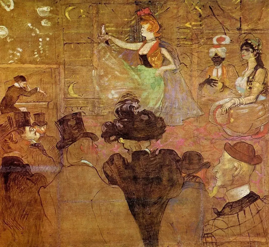 Der maurische Tanz - Henri de Toulouse-Lautrec