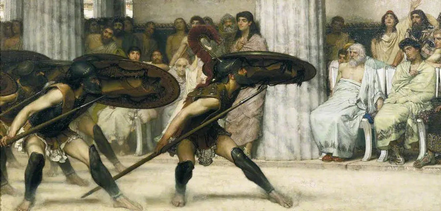 Der pyrrhische Tanz - Lawrence Alma-Tadema