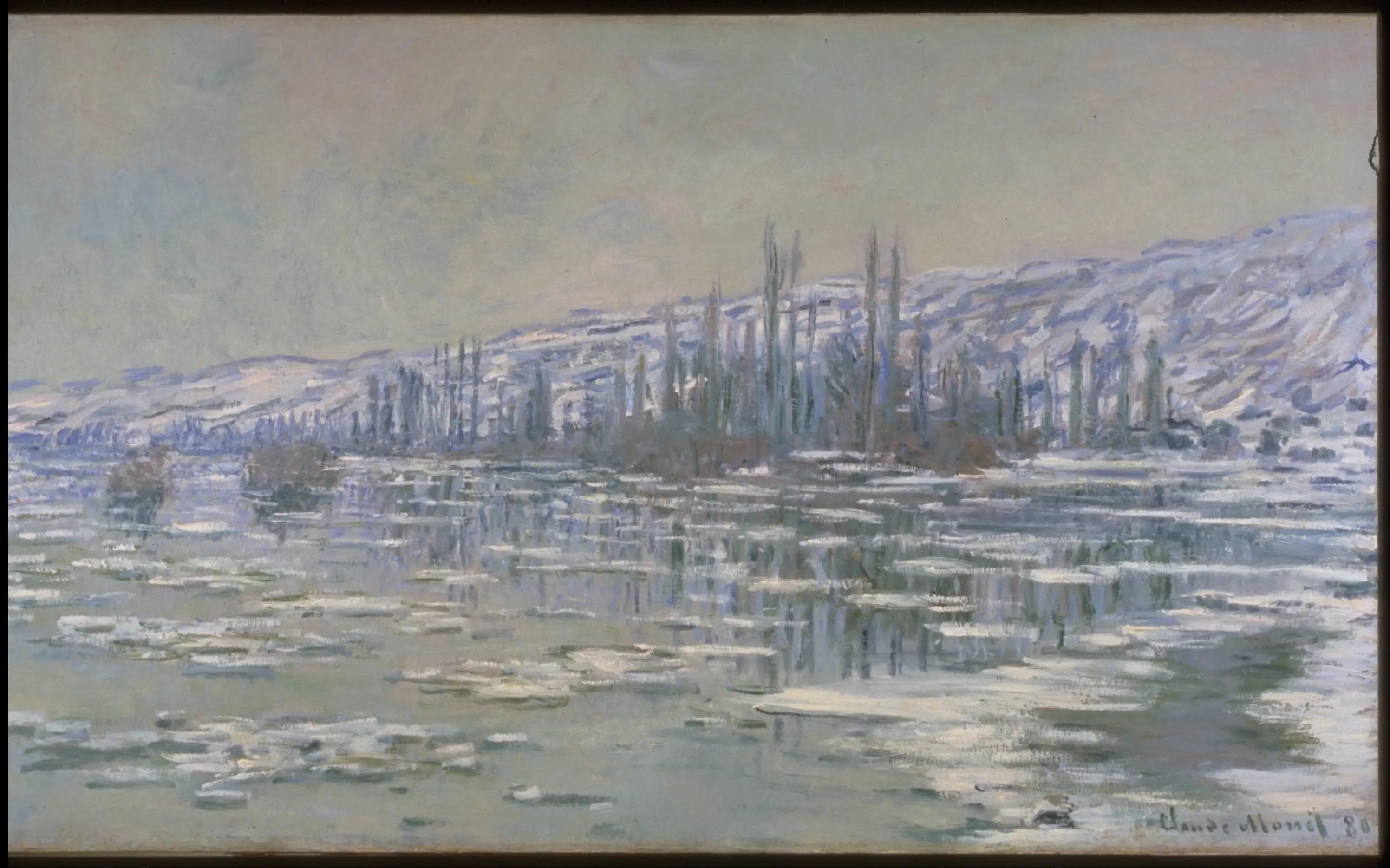 La Débâcle - Claude Monet image 1 reproduction d’œuvre d’art à l’huile