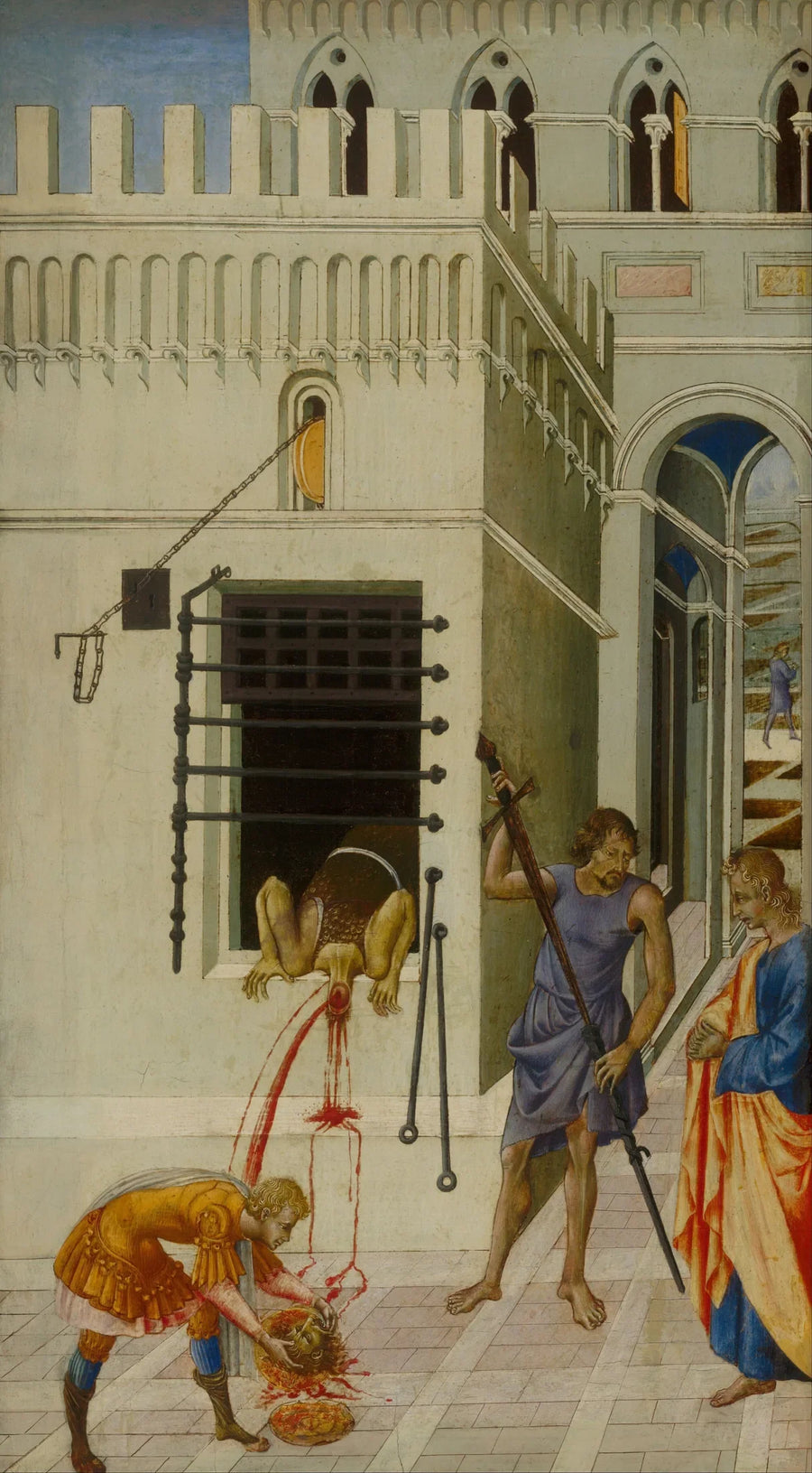 Die Enthauptung des heiligen Johannes des Täufers - Giovanni di Paolo