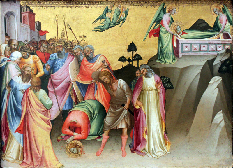 Die Enthauptung der heiligen Katharina von Alexandria - Lorenzo Monaco