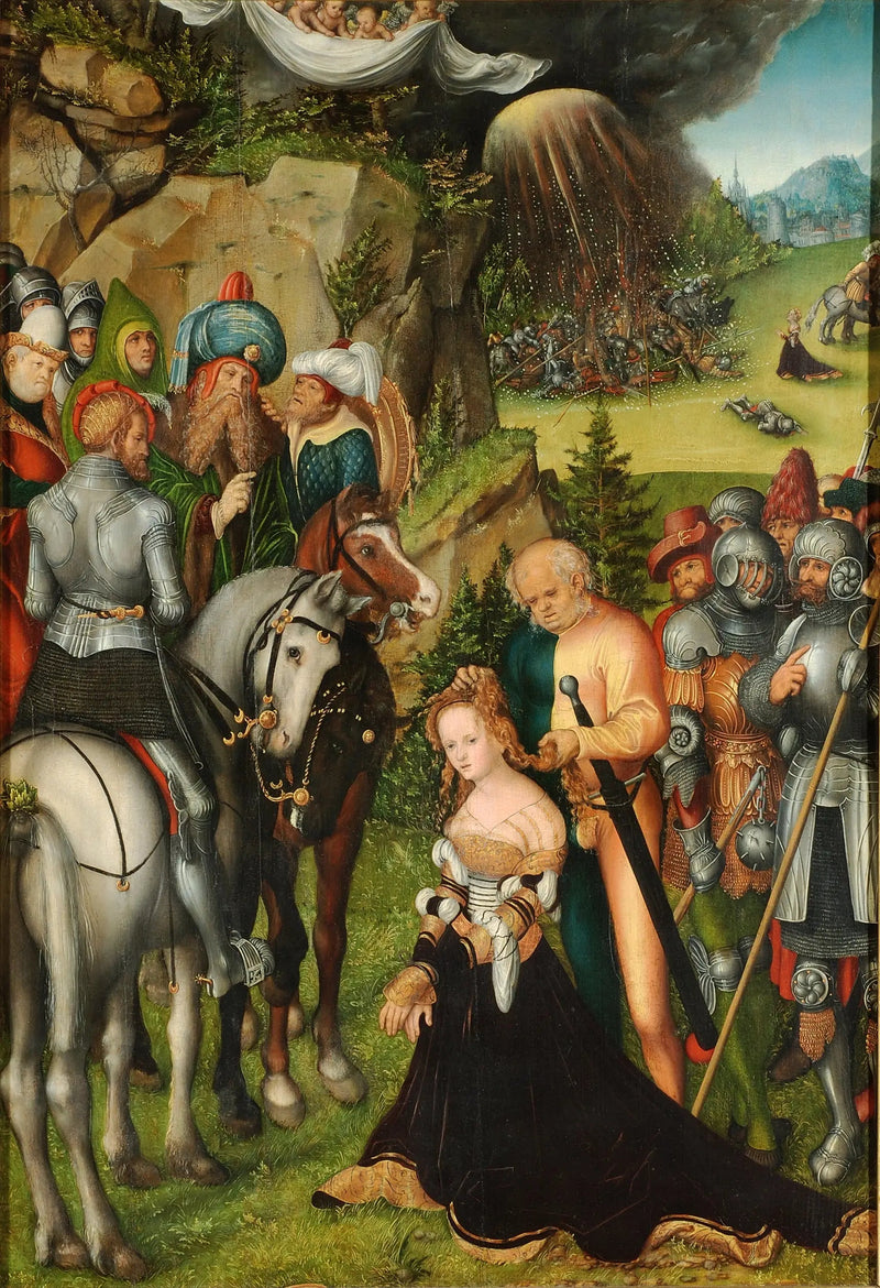 Die Enthauptung der heiligen Katharina - Lucas Cranach der Ältere