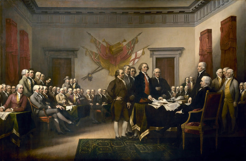 Die Unabhängigkeitserklärung - John Trumbull