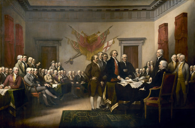 Die Unabhängigkeitserklärung - John Trumbull