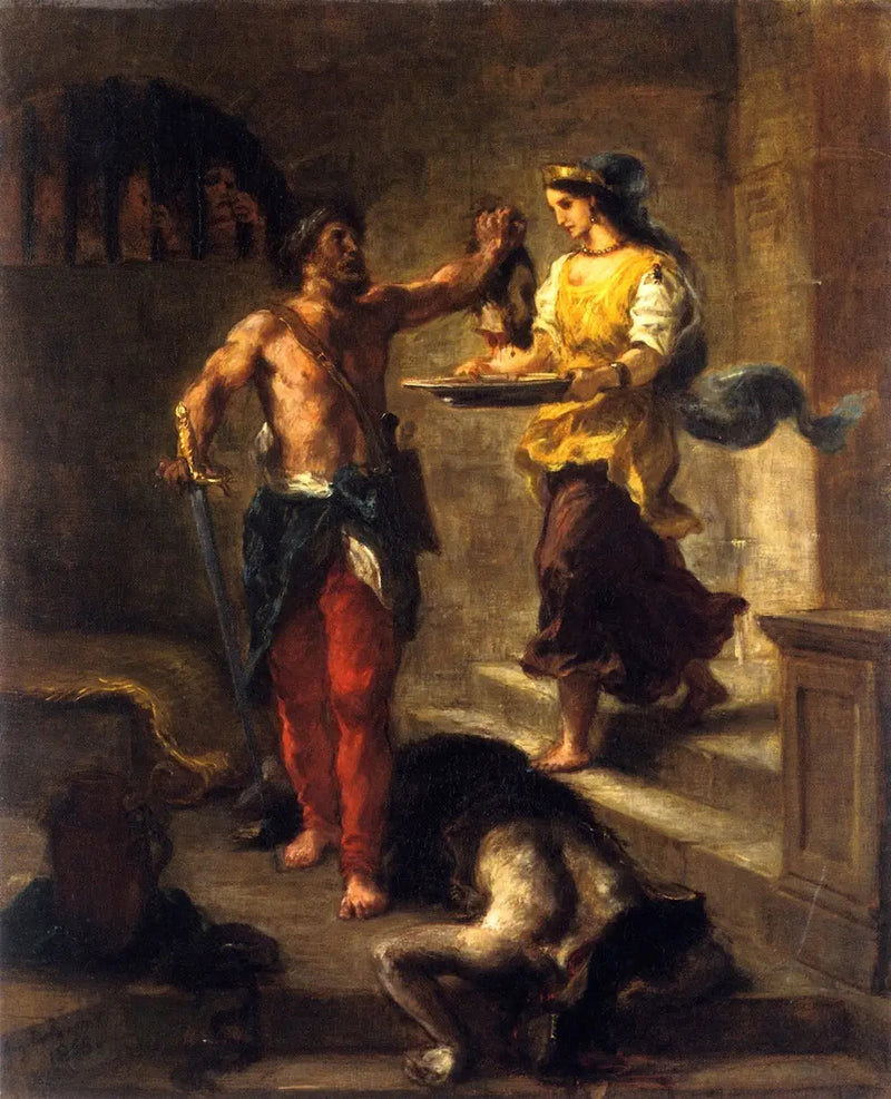 Die Enthauptung des Heiligen Johannes des Täufers - Eugène Delacroix