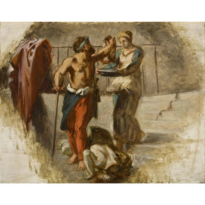Die Enthauptung des Heiligen Johannes des Täufers - Eugène Delacroix