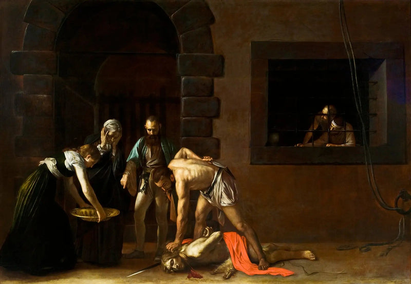 Die Enthauptung des Heiligen Johannes des Täufers - Caravaggio