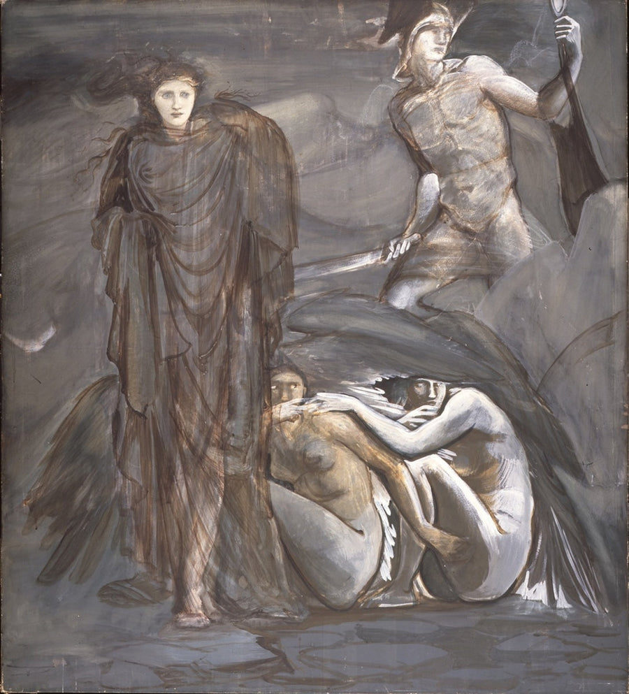 Die Entdeckung der Medusa - Edward Burne-Jones