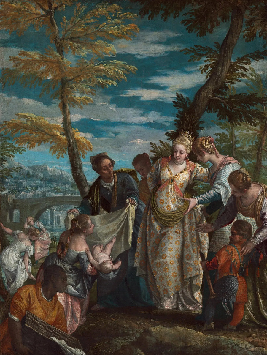 Die Entdeckung Moses - Paul Véronèse