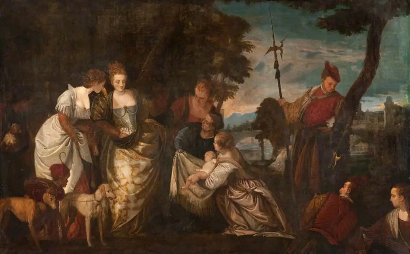 Die Entdeckung Moses - Paul Véronèse