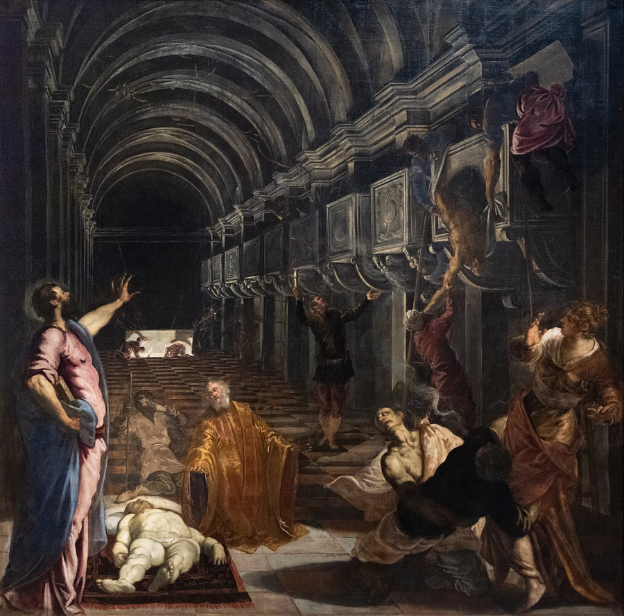 Die Entdeckung des Körpers von San Marco - Jacopo Tintoretto