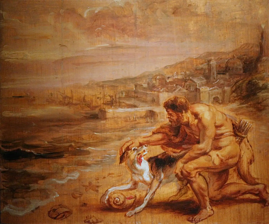 Die Entdeckung des Purpurs - Peter Paul Rubens