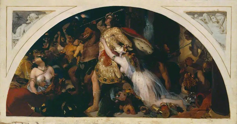 Die Niederlage von Comus - Edwin Henry Landseer
