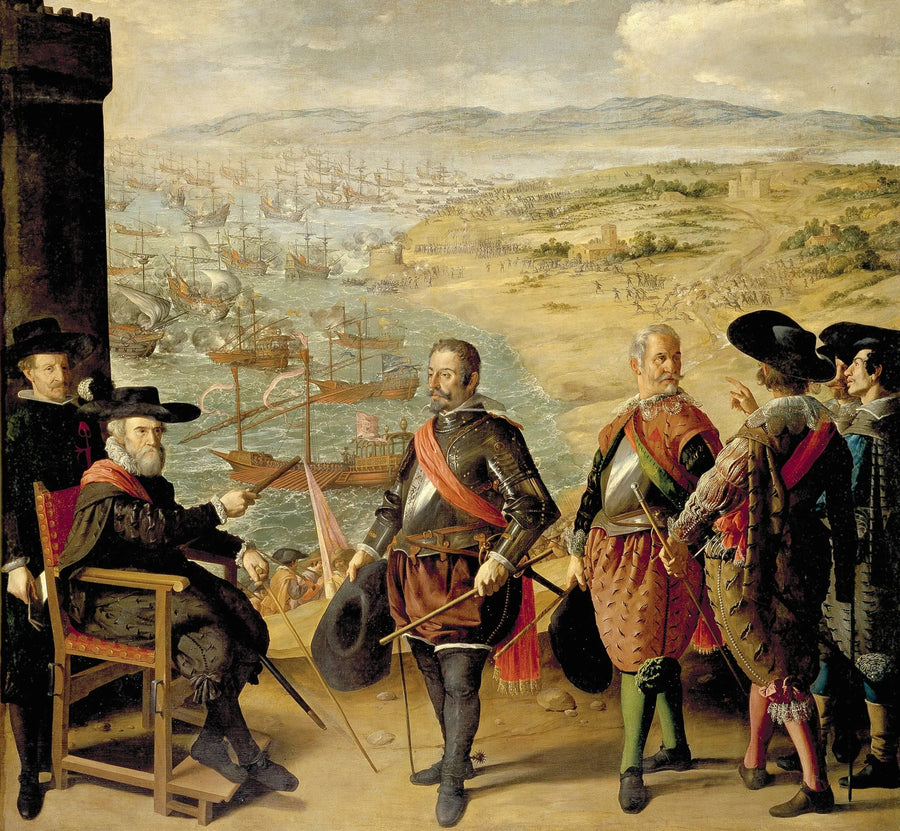 Die Verteidigung von Cádiz gegen die Engländer - Francisco de Zurbarán