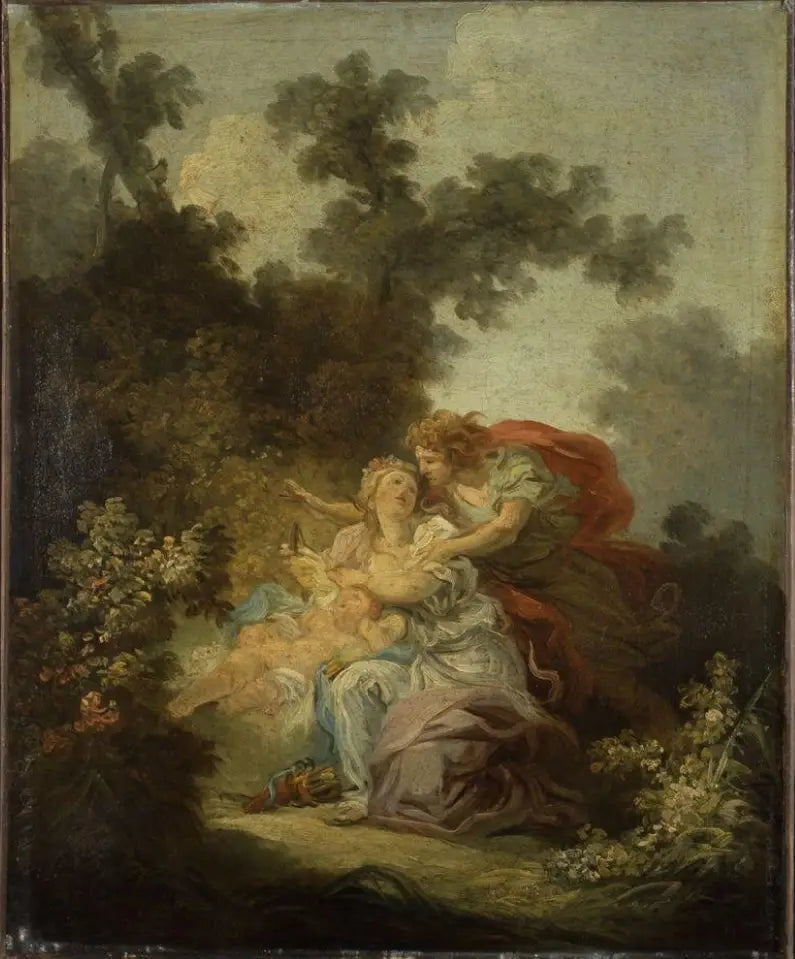 Die Verteidigung der Liebe - Jean-Honoré Fragonard