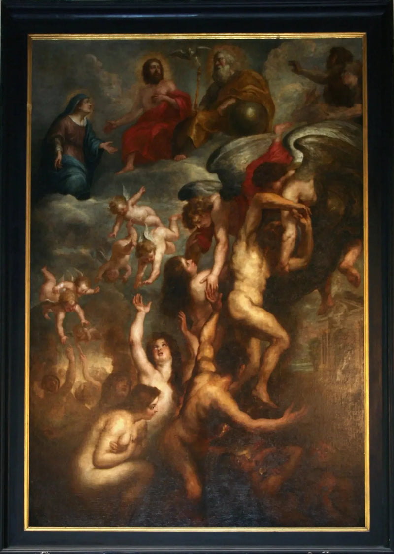 Die Befreiung der Seelen aus dem Fegefeuer - Peter Paul Rubens