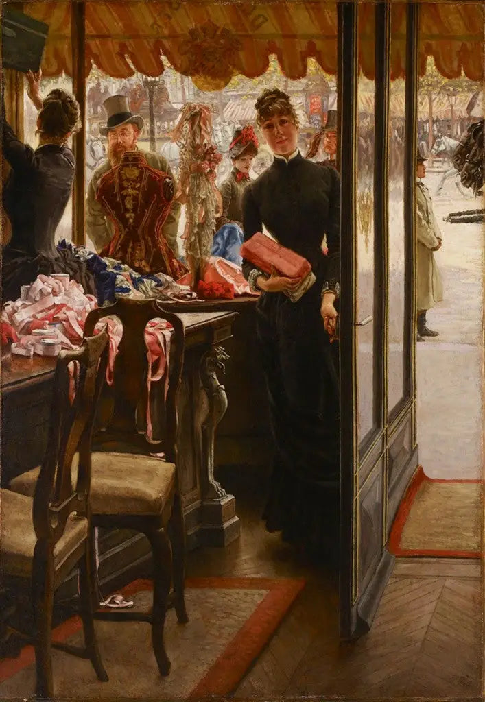 Das Mädchen im Laden - James Tissot