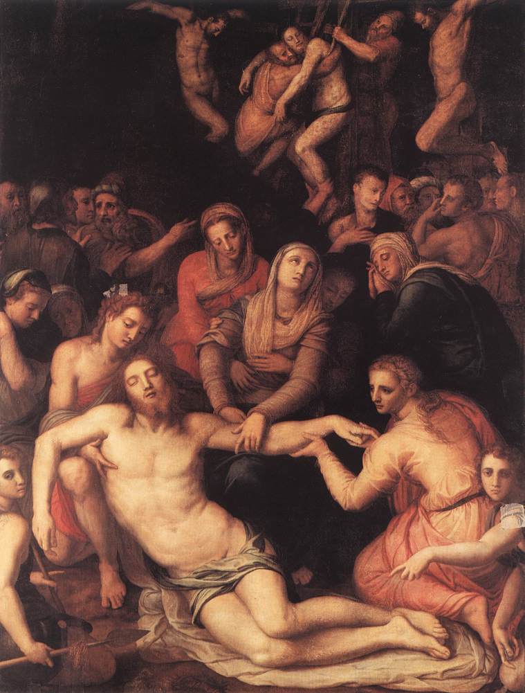 Die Kreuzabnahme - Bronzino