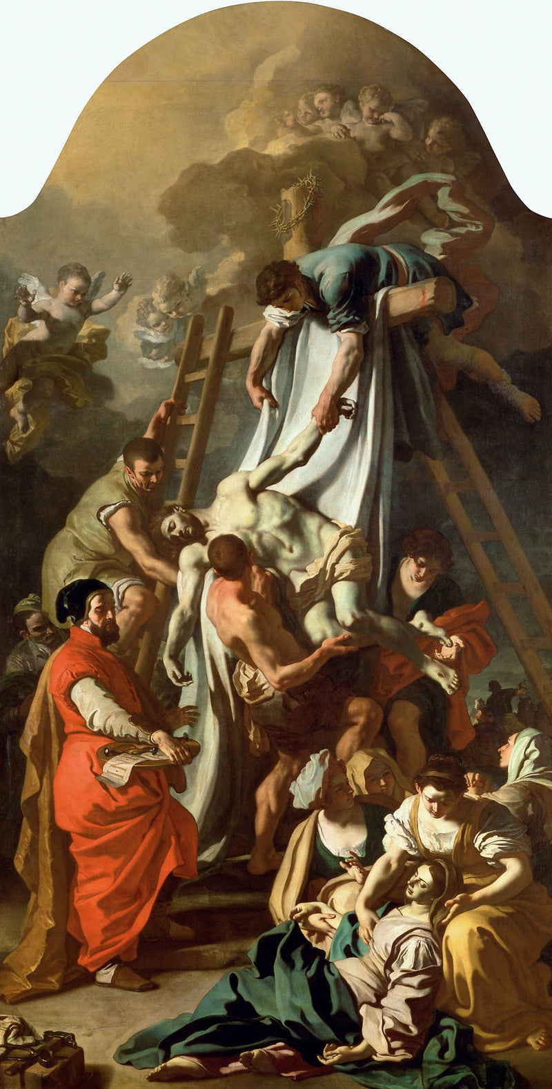 Die Kreuzabnahme - Francesco Solimena
