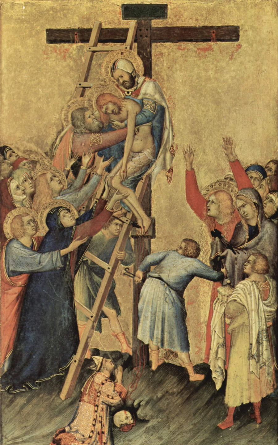 Die Kreuzabnahme - Simone Martini