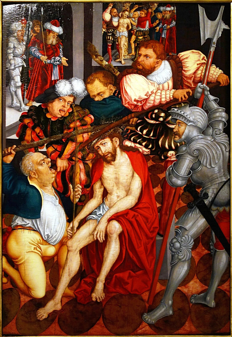 Die Spott des Christus - Lucas Cranach der Ältere