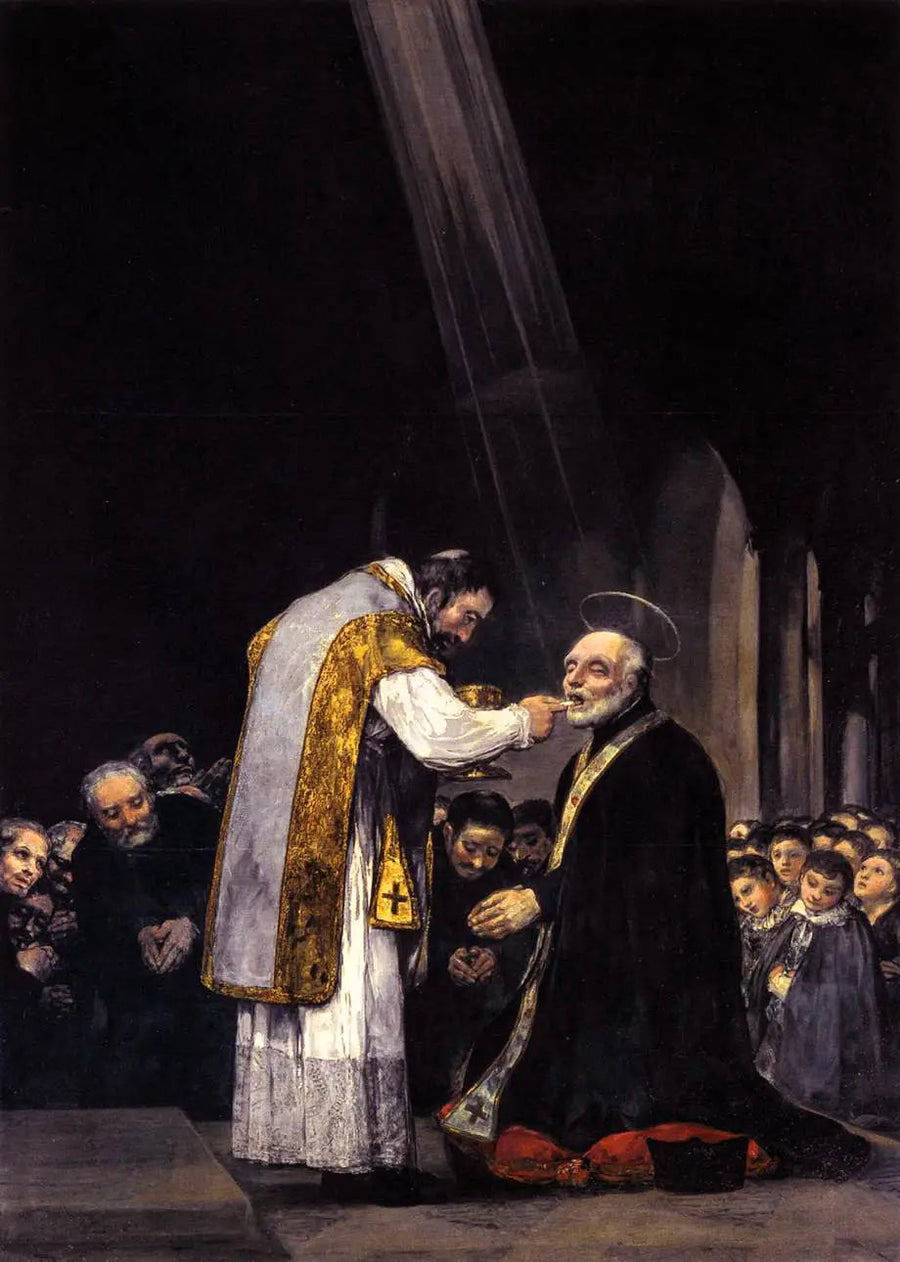 Die Letzte Kommunion des heiligen Joseph Calasanz - Francisco de Goya