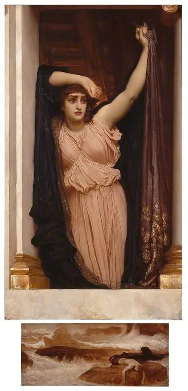 Der letzte Wachposten des Helden - Frederic Leighton