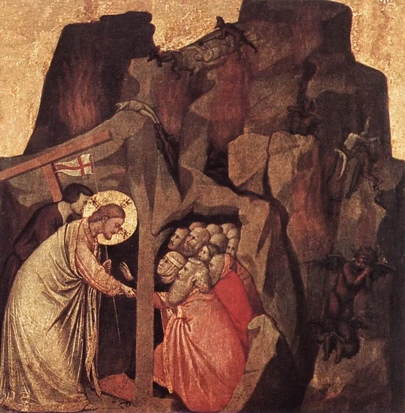 Die Abstieg in die Hölle - Giotto