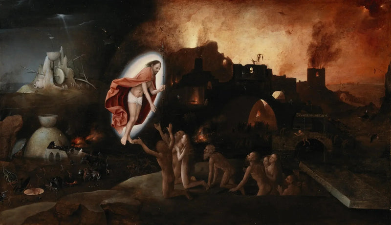 Der Abstieg in die Limbus - Hieronymus Bosch