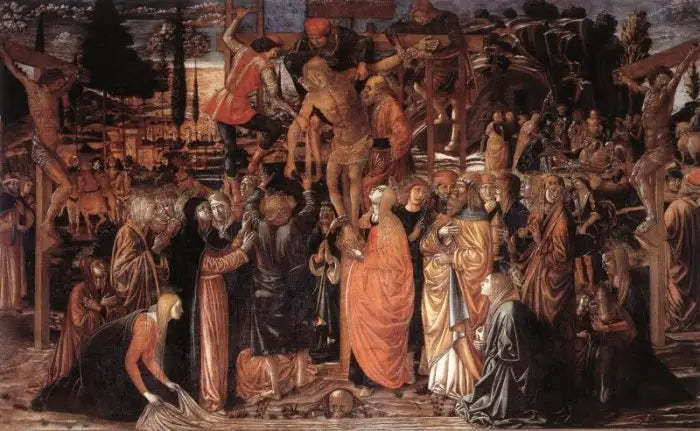 Die Kreuzabnahme - Benozzo Gozzoli