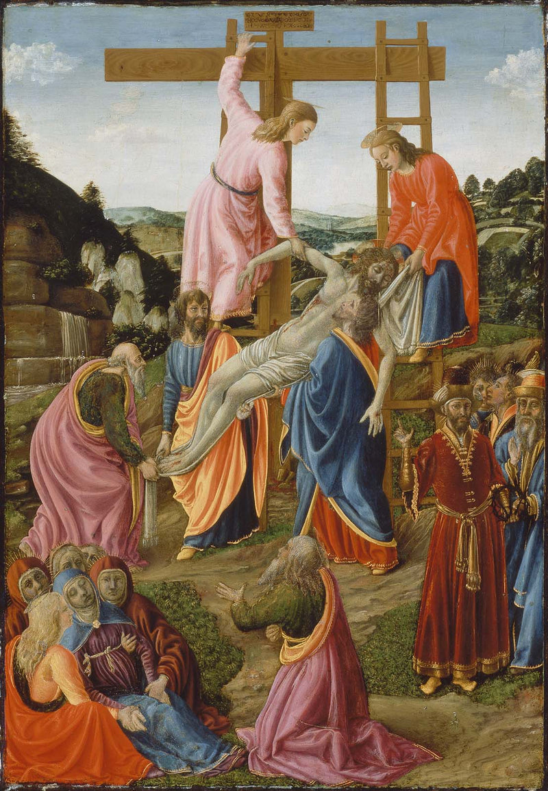 Die Kreuzabnahme - Cosimo Rosselli