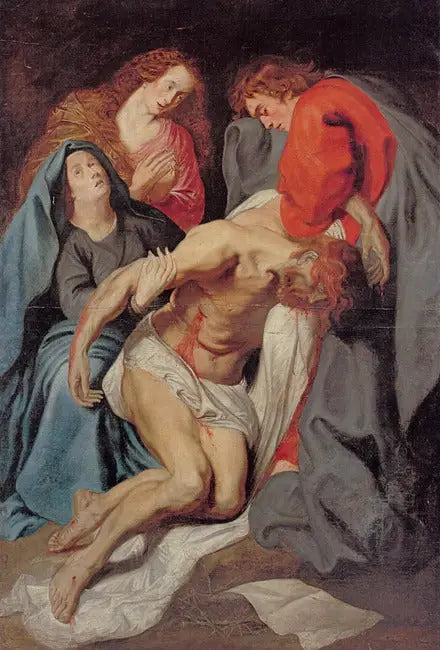 Die Kreuzabnahme und die Klage, 1618-1621 - Antoine van Dyck