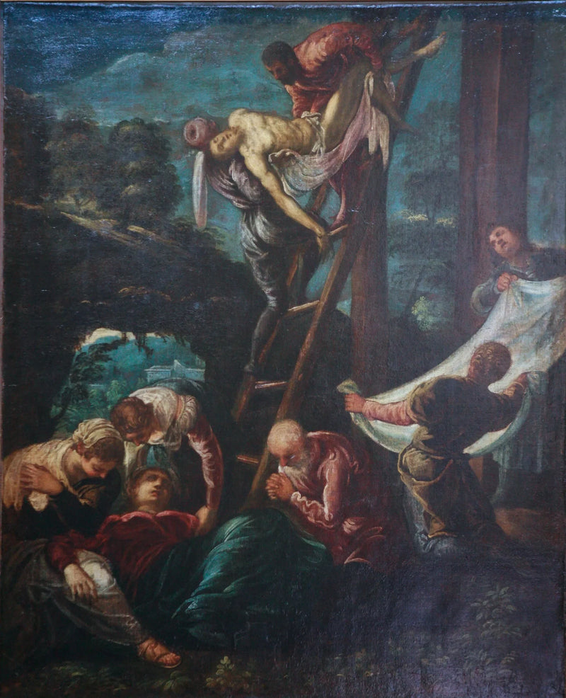 Die Kreuzabnahme - Jacopo Tintoretto