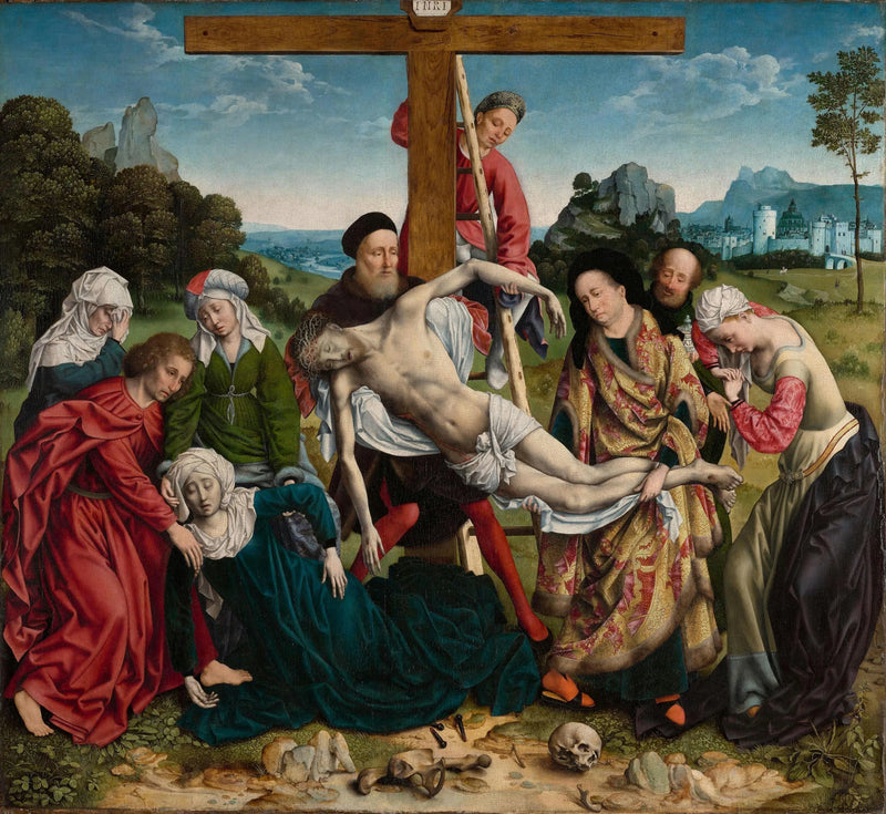 Die Kreuzabnahme - Joos van Cleve