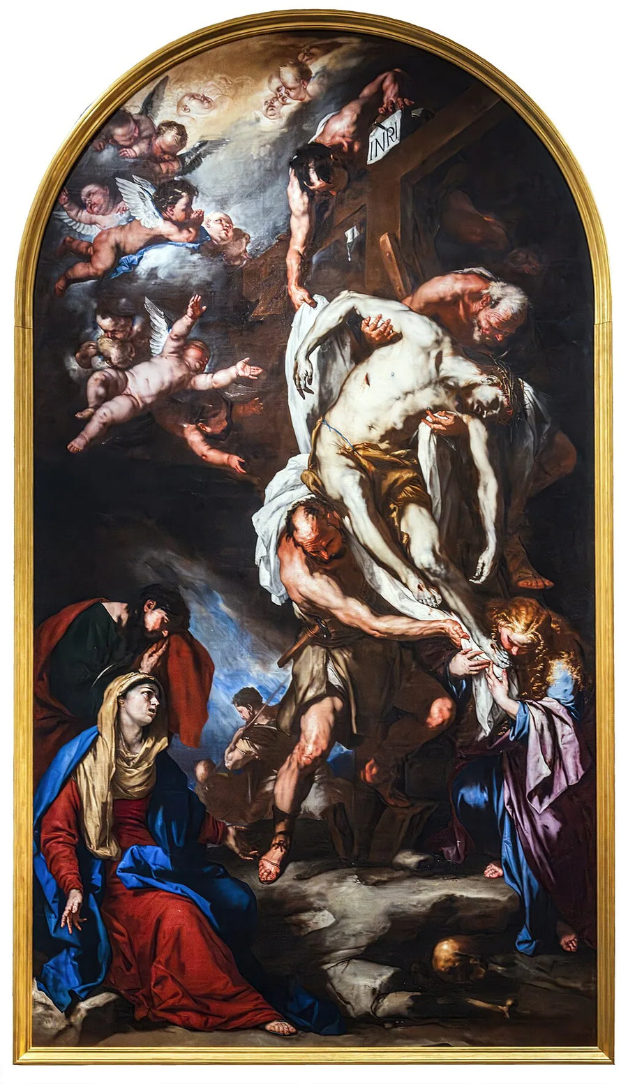 Die Kreuzabnahme - Luca Giordano