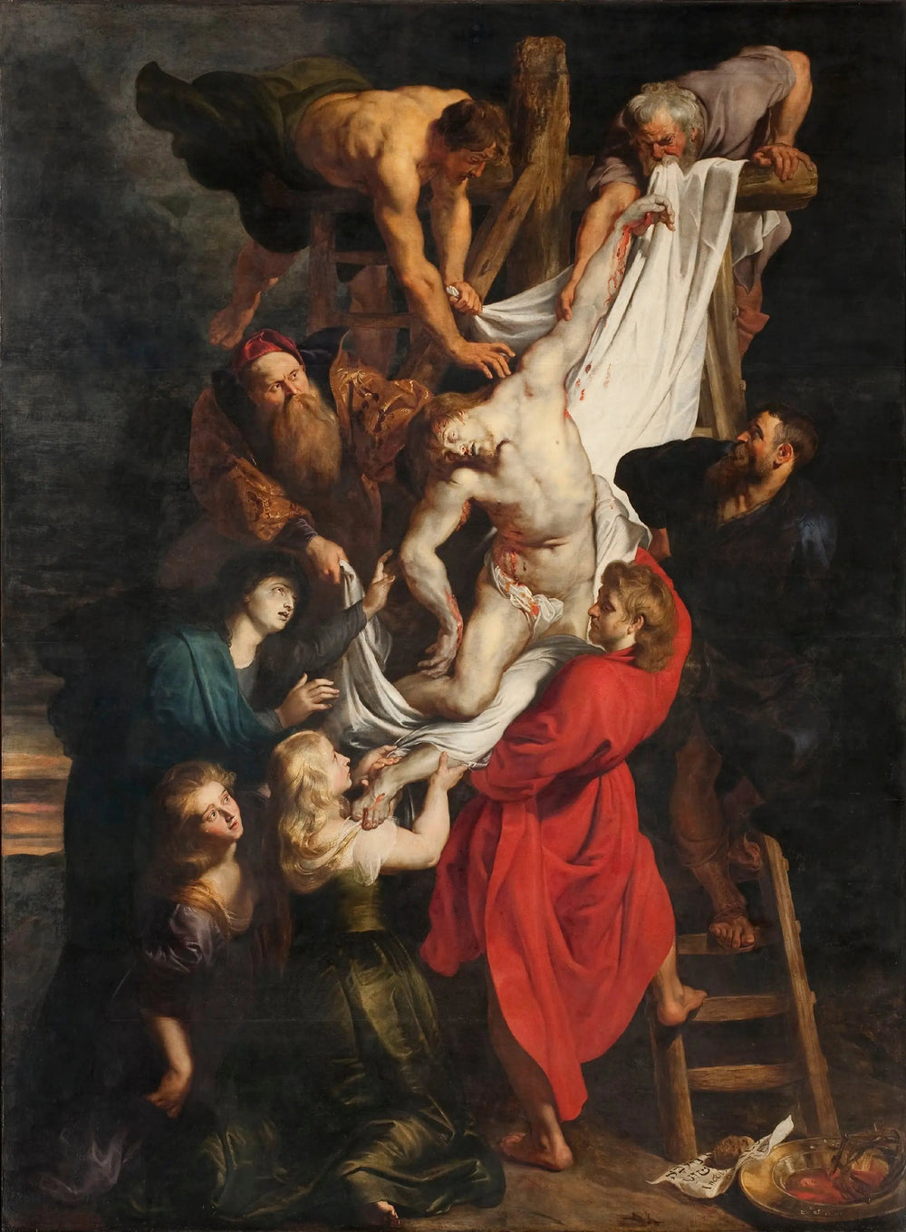 La Descente de Croix - Peter Paul Rubens image 1 tableau peint à l’huile sur toile