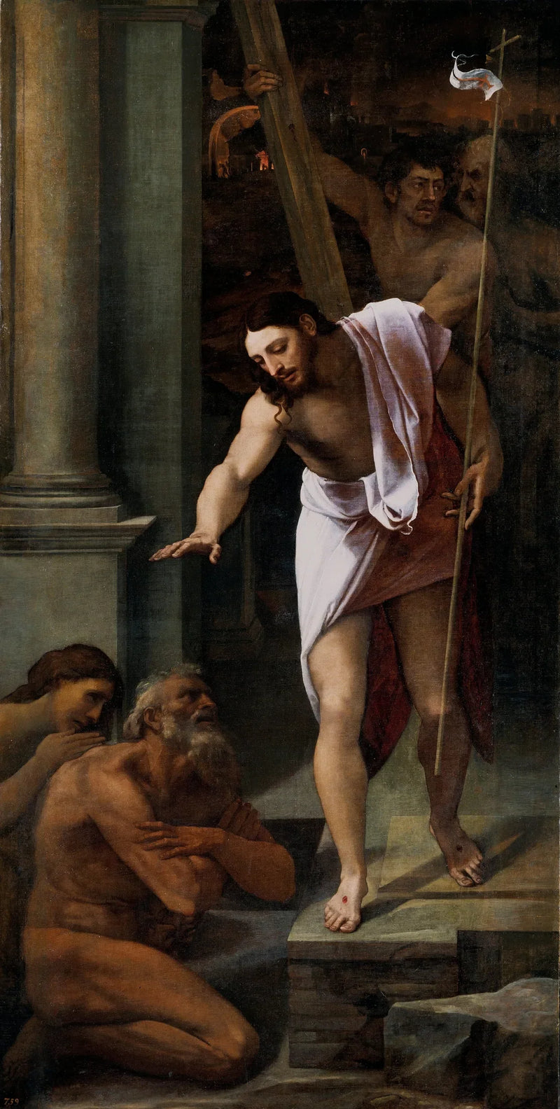 Die Herabkunft Christi in die Zwischenwelt - Sebastiano del Piombo