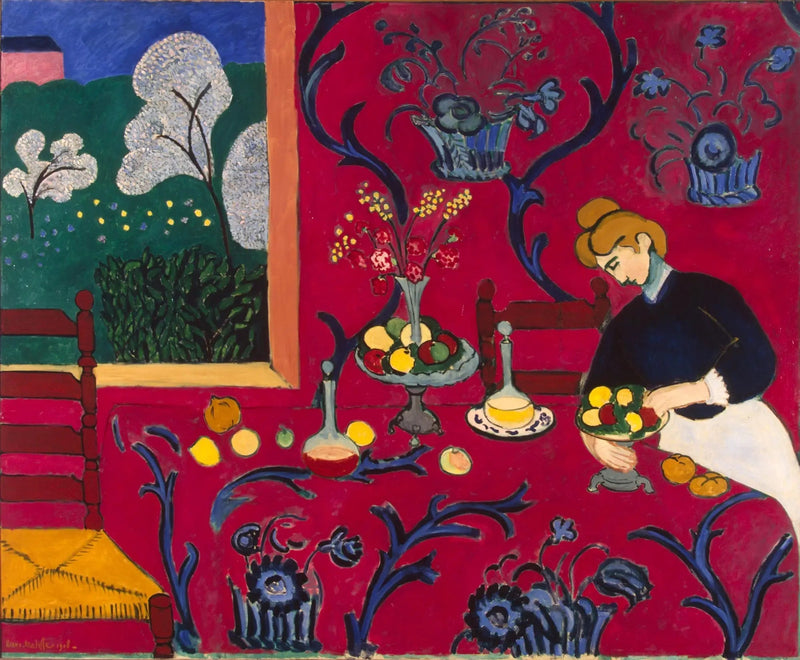 Die Rote Servierwagen - Henri Matisse