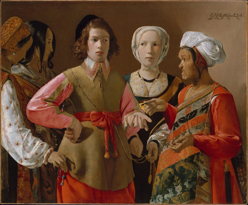 Die Wahrsagerin - Georges de La Tour