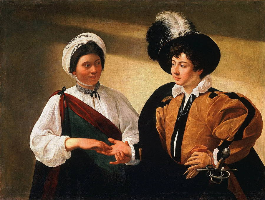 Die Wahrsagerin - Caravaggio