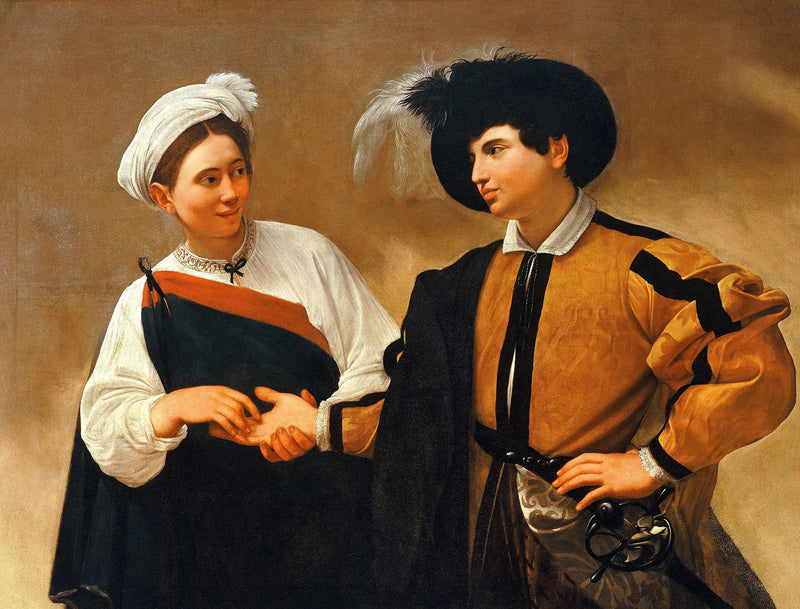Die Wahrsagerin - Caravaggio