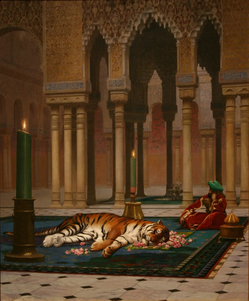 Die Schmerzen des Paschas - Jean-Léon Gérôme