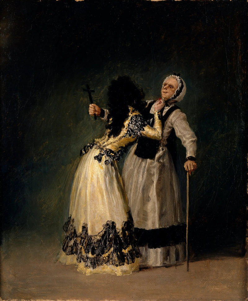 Die Herzogin von Alba und die Bigote - Francisco de Goya