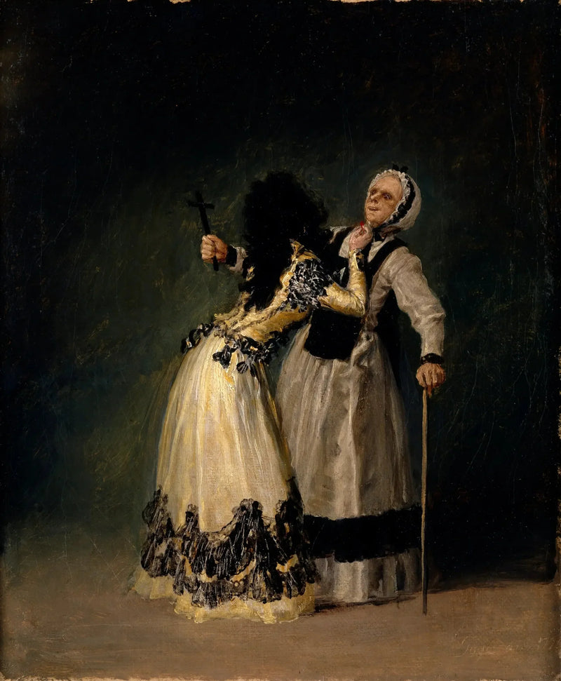 Die Herzogin von Alba und die Bigote - Francisco de Goya