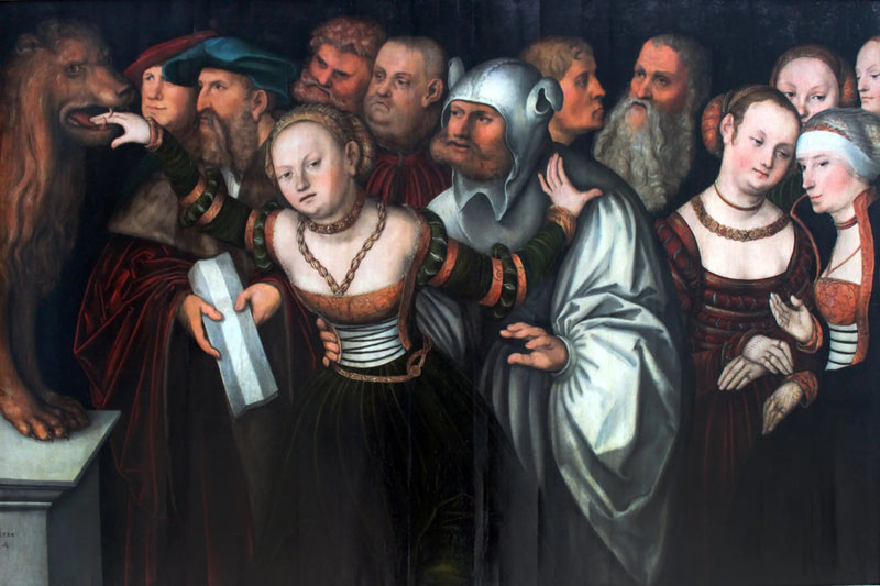 Die Fabel vom Mund der Wahrheit - Lucas Cranach der Ältere