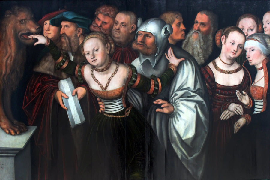 Die Fabel vom Mund der Wahrheit - Lucas Cranach der Ältere